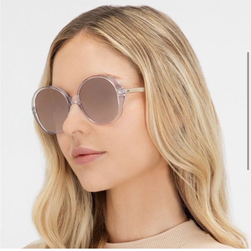 KREWE / Billy Reid Jeanne Clear Silver sunglasses